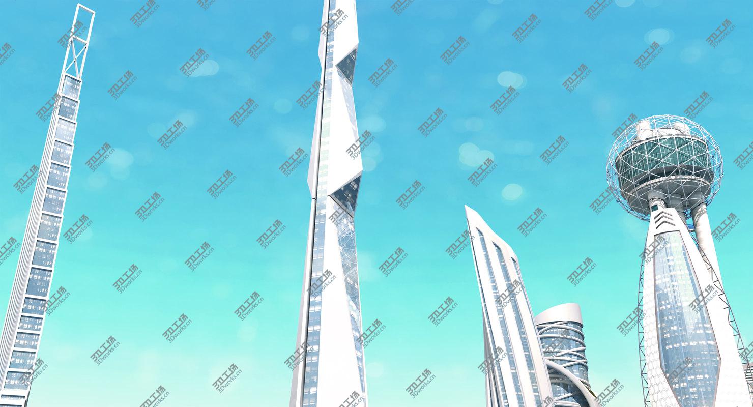 images/goods_img/20210319/3D model Future City 1 and 2 Collection/4.jpg